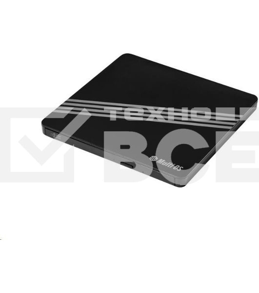 Оптический привод H.L Data Storage Multi OS Portable DVD-Writer Interface SATA, DVD±RW, CD read speed 24 x, CD write speed 24 x, Black