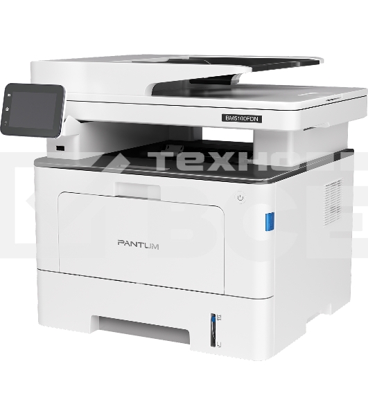 МФУ лазерный Pantum BM5100FDN, A4, ч/б, печ. до 40 стр/мин., скан. до 24 стр/мин., 1200x1200dpi, USB, RJ-45