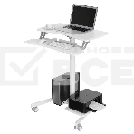 Стол для ноутбука Cactus VM-FDS108 столешница МДФ белый 71x39.2x110см (CS-FDS108WWT), фото12