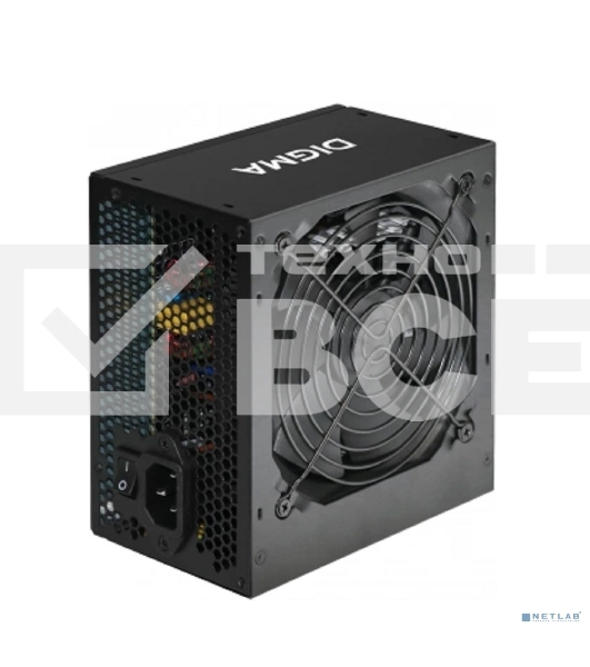 Блок питания Digma DPSU-450W RTL, 450Вт, 120мм, черный