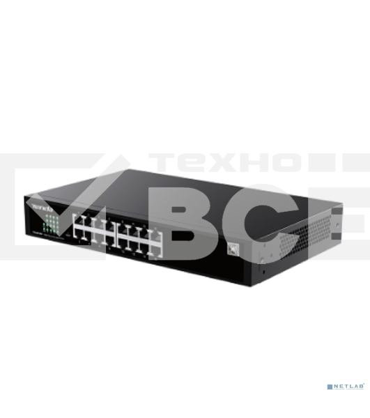 Коммутатор облачный управляемый Tenda TEG2216D 16x1 Гбит/с, металлический корпус