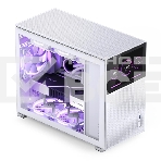 Корпус без блока питания Case JONSBO D31 MESH SCREEN, Mini-Tower, TG, no fans, 1xUSB-A 3.0 + 1xUSB-C 3.2, mATX, mDTX, mITX White, фото9