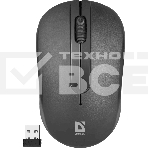 Мышь беспроводная Defender Hit MM-495 черный, 1600 dpi, радиоканал, USB, кнопки - 3, фото19