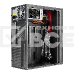 Компьютерный корпус Miditower ExeGate AA-443-AA400 (ATX, AA400 8 см, 2хUSB+HD Audio, черный), фото2