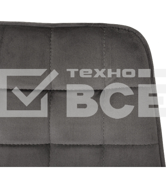 Стул для дома Бюрократ CH-K2_4 комплект 4 шт т.с ерый Holland 18 металл черный на ножках (CH-K2_1/HL18_4)