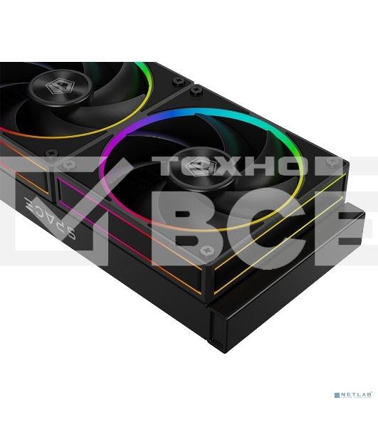 Система водяного охлаждения ID-Cooling SL240 черный 120мм алюминий+медь 2000rpm 30db 4-pin 300W