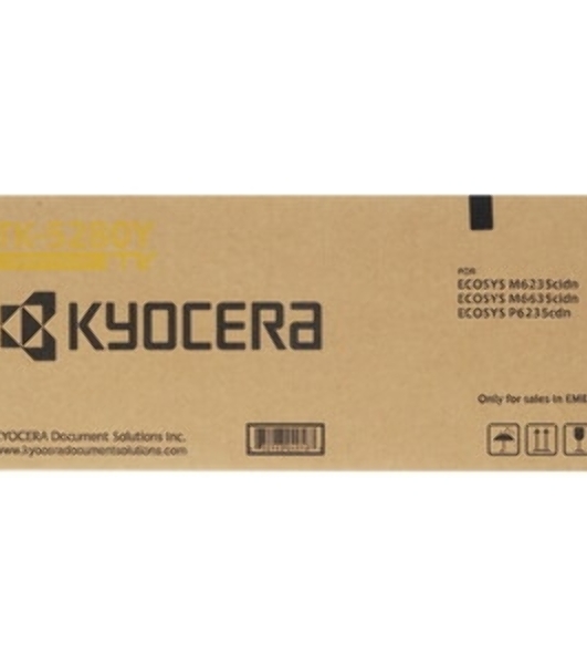 Картридж лазерный Kyocera TK-5280Y (1T02TWANL0) желтый для M6235cidn/M6635cidn/P6235cdn 11000 стр