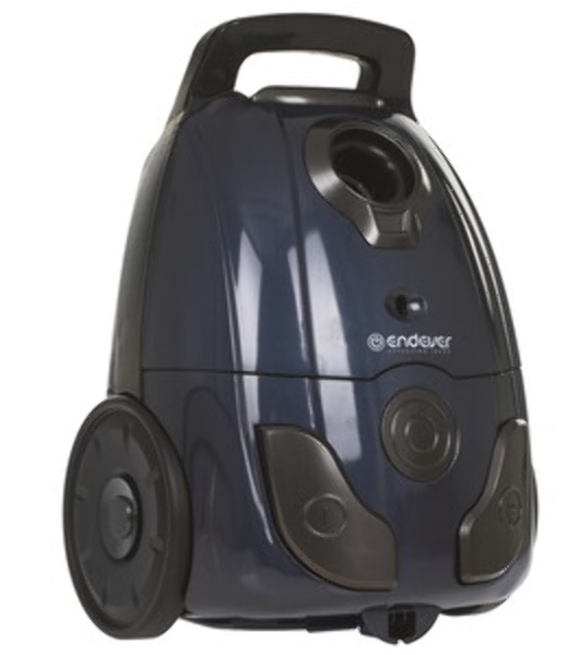 Пылесос Endever SkyClean VC-252 синий/серый, 350/1800 Вт, уборка сухая, пылесборник мешок 2.5 л