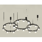 Светильник Ambrella light XR92092220/22 SBK/FR черный песок/белый матовый GX53 (A9209, C9242, C9238, C9232, N8445), фото3
