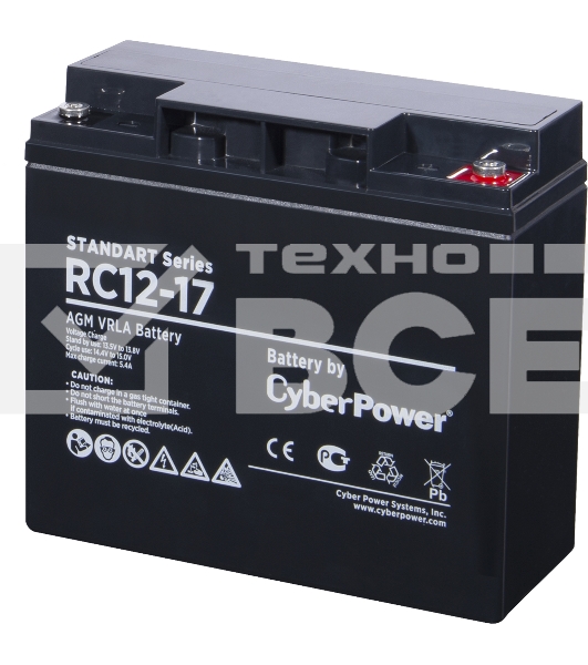 Батарея SS CyberPower RC 12-17 / 12V 17 Ah