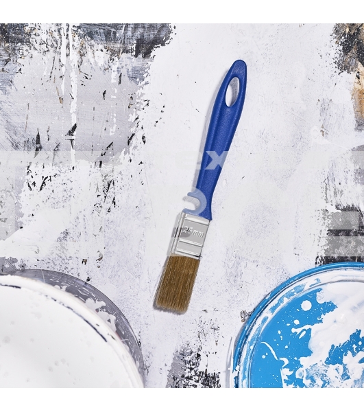Кисть плоская Rexant 89-0301 «Лаки» 25х10 мм