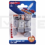 Соединительная клемма многоразовая Rexant 3-х проводная, серая (0,08-4 мм²), (10 шт.), фото 1