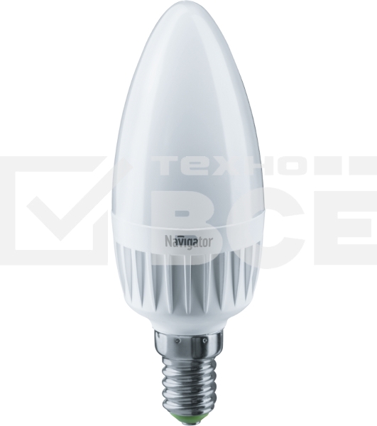 Лампа светодиодная 94 491 NLL-C37-7-230-2.7K-E14-FR 7Вт свеча 2700К тепл. бел. E14 500лм 176-264В Navigator 94491