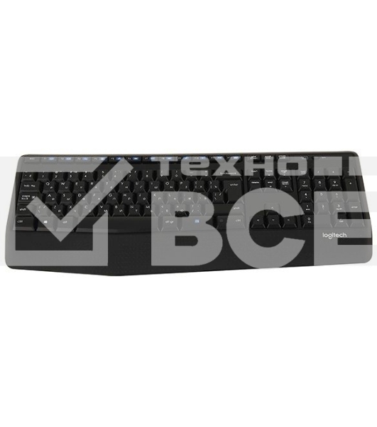 Клавиатура + мышь Logitech MK345 клав:черный мышь:черный USB 2.0 беспроводная Multimedia