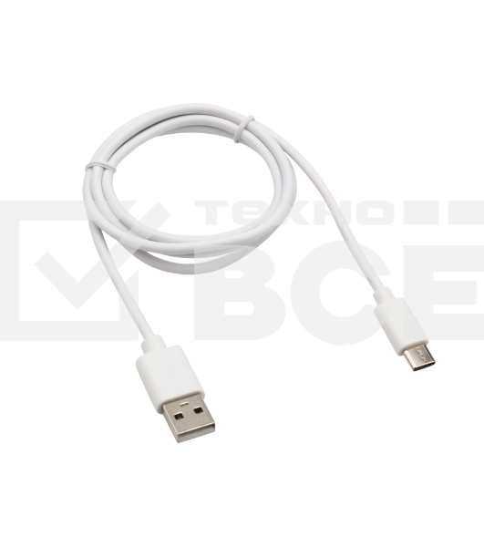 Кабель USB-Type-C/2A/PVC/white/1m/REXANT