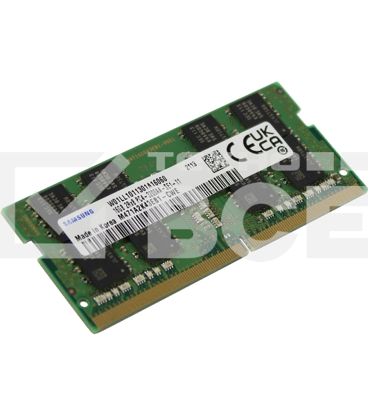 Оперативная память Samsung, DDR4, 16GB (1x16GB), 3200MHz, CL22, SO-DIMM, OEM
