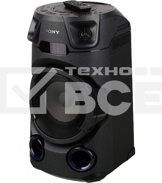 Минисистема Sony MHC-V13 черный CD CDRW FM USB BT