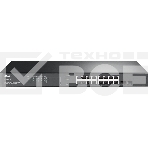 Коммутатор TP-Link TL-SG2218P JetStream Smart с 16 гигабитными портами PoE+ и 2 гигабитными портами SFP, фото4