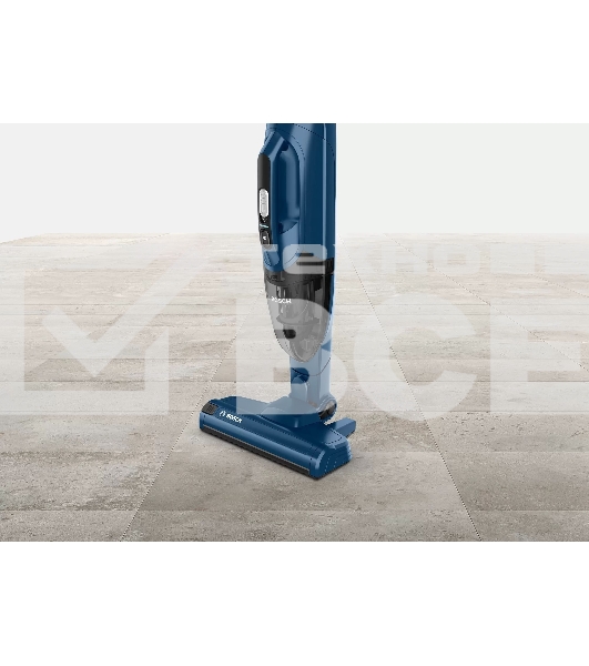 Пылесос вертикальный Bosch Readyy''y BCHF2MX20 синий, питание от аккумулятора, уборка сухая, работа от АКБ max 44 мин