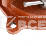 Тиски слесарные Sparta 100мм поворотные с наковальней, фото13