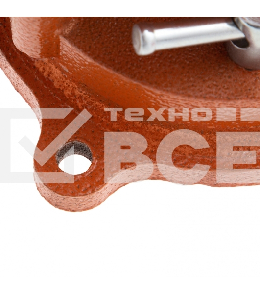 Тиски слесарные Sparta 100мм поворотные с наковальней