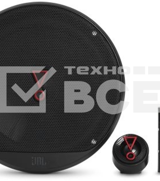 Колонки автомобильные JBL Stage3 607C 250Вт 92дБ 3Ом 16.5см (6 1/2дюйм) (ком.:4кол.) компонентные двухполосные