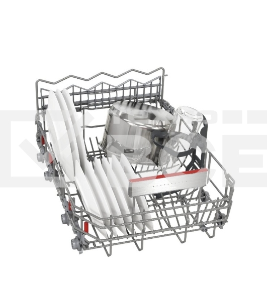 Встраиваемая посудомоечная машина Bosch SPV6ZMX17E узкая, полновстраиваемая, загрузка 10 комплектов