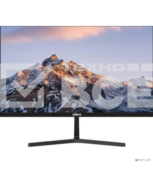 Монитор 23.8' Dahua DHI-LM24-B221S IPS 1920x1080, 144 Гц, 1 мс (MPRT), 16:9, 250 кд/м², HDMI 2.0, DP 1.2, 3.5 Jack, динамики (2x1 Вт), VESA 75x75, черный