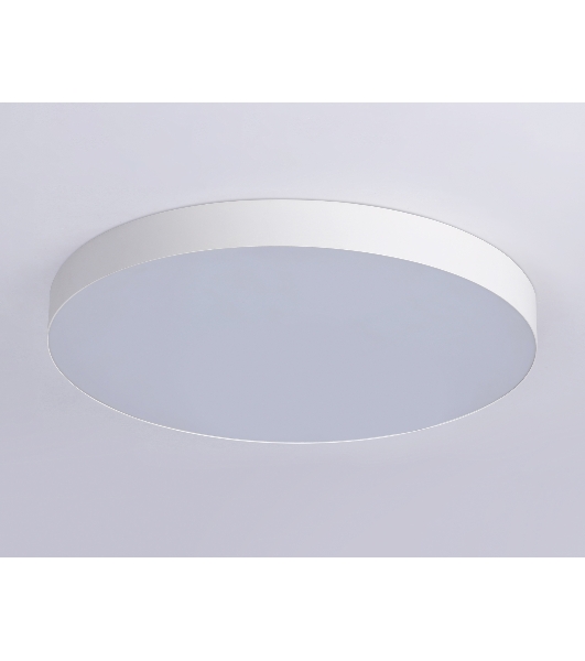 Потолочный светодиодный светильник Ambrella light FV5536 WH белый LED 90W 4200K D600*58 (Без ПДУ)