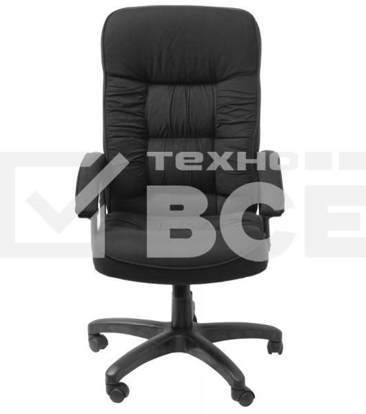 Кресло руководителя Бюрократ T-9908AXSN-Black черный 80-11, ткань, крестовина пластиковая