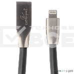 Кабель Cablexpert для Apple CC-G-APUSB01Bk-0.5M, AM/Lightning, серия Gold, длина 0.5м, черный, блистер, фото2