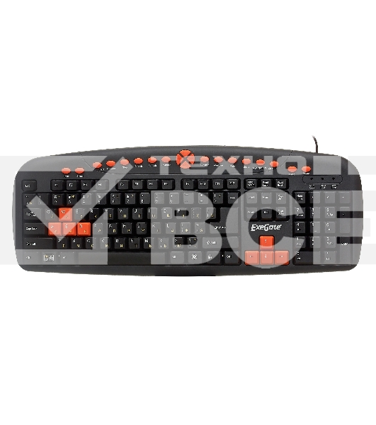 Клавиатура ExeGate LY-504M (EX280435RUS) проводная, USB, черный