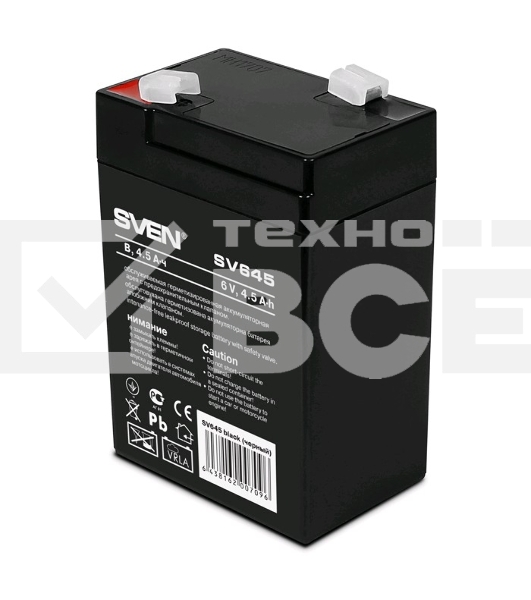 Батарея для ИБП SVEN SV645 (6V 4.5Ah)