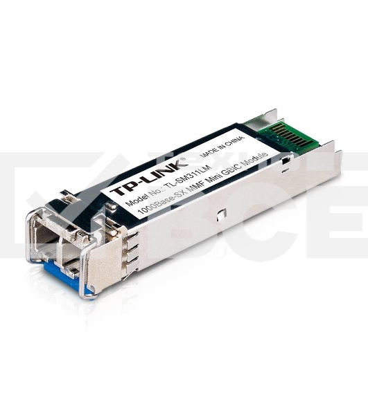Модуль TP-Link SMB TL-SM311LM Gigabit SFP module, Multi-mode, MiniGb,IC, LC interface, Up to 550/275m distance