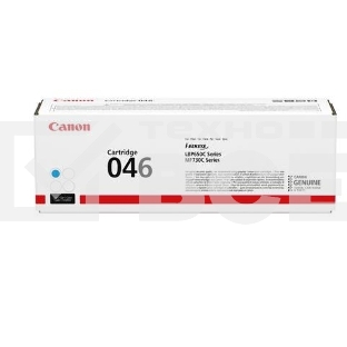 Картридж лазерный Canon 046C голубой для i-SENSYS MF732/734/735, LBP653/654 2300 страниц
