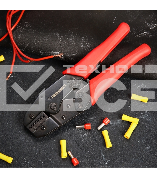 Кримпер PROconnect HT-336 E для обжима штыревых наконечников 0.5-4.0 мм²