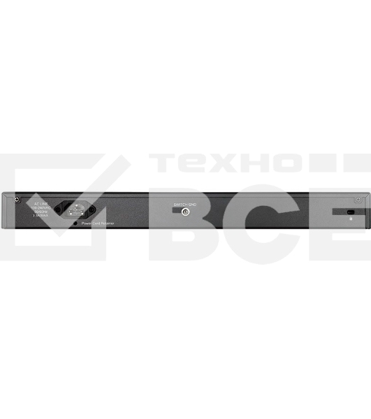 Коммутатор D-Link DGS-1210-52P/ME/B1A, L2 Managed Switch with 48 10/100/1000Base-T ports and 4 1000Base-X SFP ports (8 PoE ports 802.3af/802.3at (30 W), 16 PoE ports 802.3af (15,4 W), PoE Budget 193 W). 16K Mac