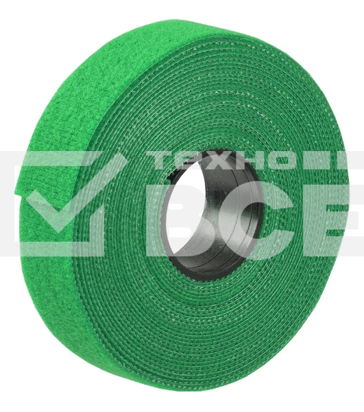 Хомут-липучка ITK HKVRG-W20-L5000 5000x20мм (упак:1шт) полиамид внешний (-40/+80) зеленый