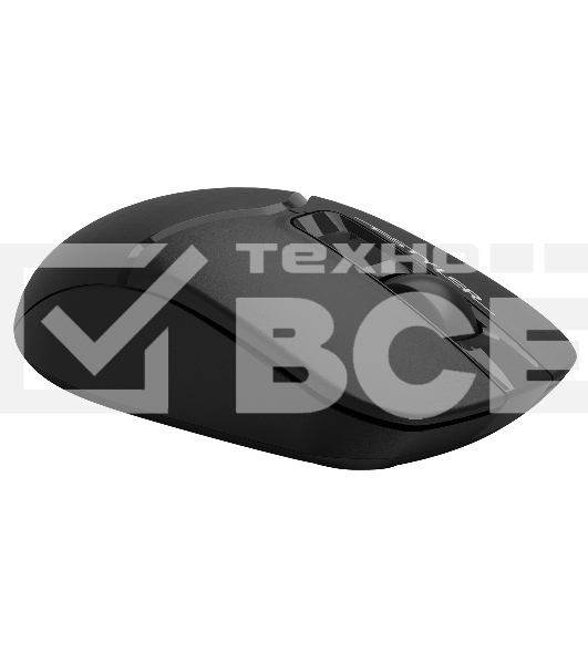 Мышь беспроводная A4Tech Fstyler FB12 черный, 1200 dpi, радиоканал, Bluetooth, USB, кнопки - 3