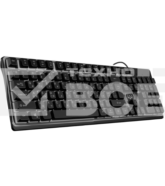 Клавиатура SVEN KB-G8000 проводная USB черный