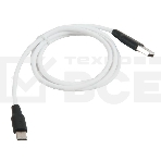 Кабель USB HOCO X21 Silicone для Type-C, 2.0А, 3.0A, длина 1.0м, белый, фото3