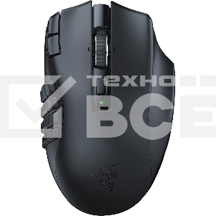 Мышь беспроводная Razer Naga V2 HyperSpeed черный, 30000 dpi, радиоканал, Bluetooth, USB, кнопки - 19