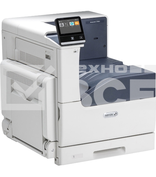 Принтер лазерный Xerox VersaLink C7000DN (VLC7000DN#), A3, цветной, печ. до 35 стр/мин. (А4) до 19 стр/мин. (А3), 1200 x 2400 dpi, RJ-45, NFC, Air Print