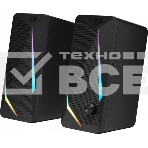 Акустическая 2.0 система Defender Waltz black USB + 3.5 jack, RGB, 6 Вт., фото 1