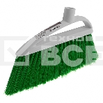 Щетка пластмассовая для подметания пола, премиум, 23 см, без черенка, салат. щетина, Home Palisad, фото2