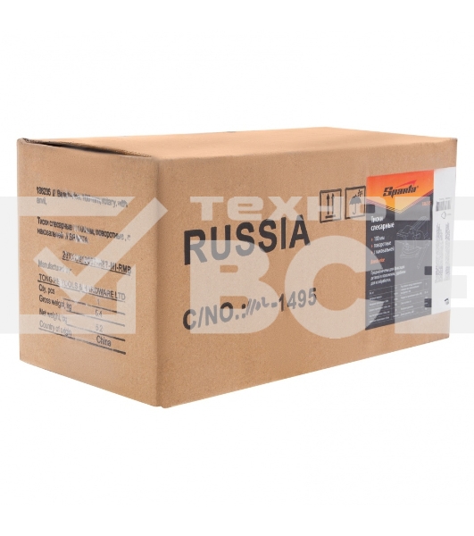 Тиски слесарные Sparta 100мм поворотные с наковальней