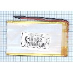 Аккумулятор Li-Pol (батарея) 3.8*50*90мм 2pin 3.7V/1600mAh, фото 1