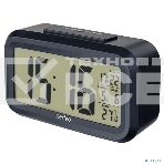 Часы-будильник Perfeo 'Snuz', черный, (PF-S2166) время, температура, дата, фото 1