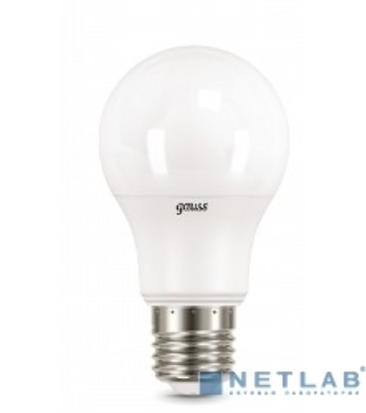 Лампа светодиодная GAUSS 102502110 LED A60 10W E27 880lm 3000K 1/10/50