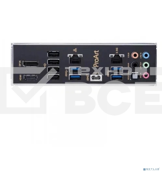 Материнская плата ASUS ProArt B660-CREATOR D4, LGA 1700, Intel B660, 4xDDR4, 4xSATA, 3xM.2, 1xPCIe 5.0 x16, 1xPCIe 3.0 x4, 1xPCIe x1, 1xHDMI, 1xDP, 2x 2.5Gb LAN, 4xUSB-A 2.0, 4xUSB-A 3.2 Gen 1, 1xUSB-C 3.2 Gen 2, 5x3.5 мм, TOSLINK, ATX
